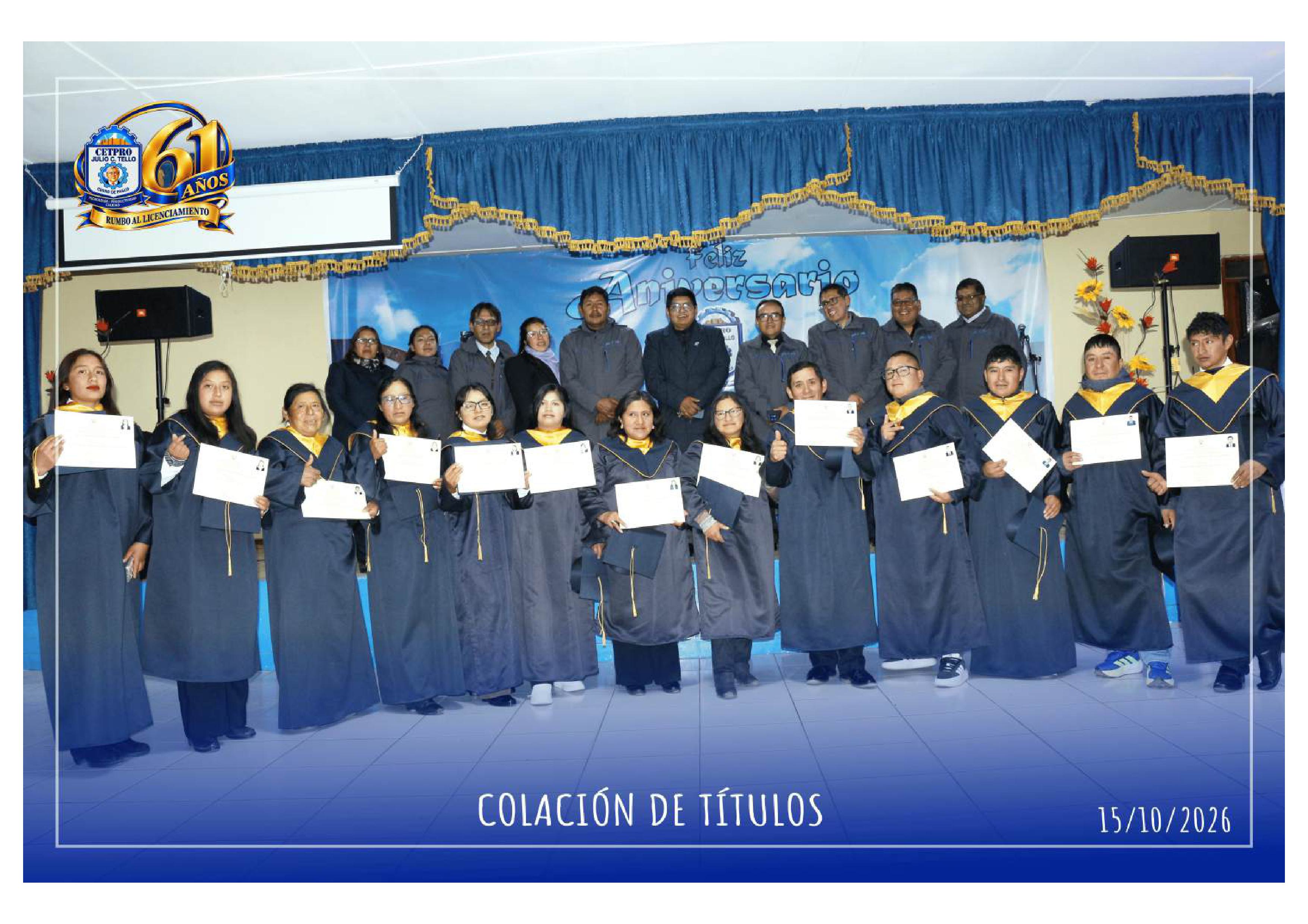 Colación de Títulos Técnicos